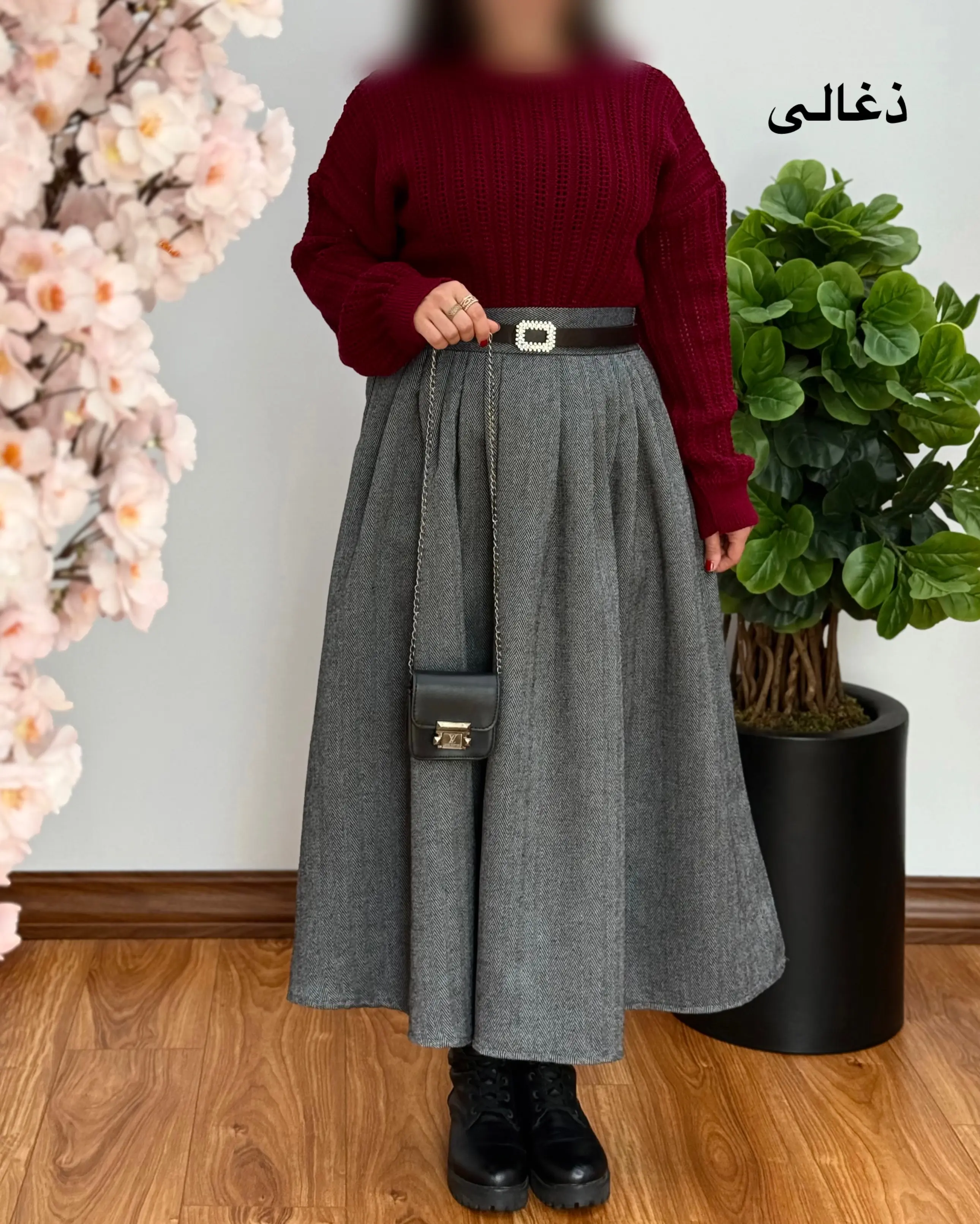 دامن پشمی ویشکا